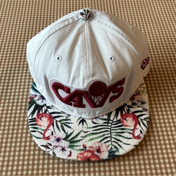 New Era Cleveland Cavs Tropical Flamingo Snapback hat - Picture 5 of 15